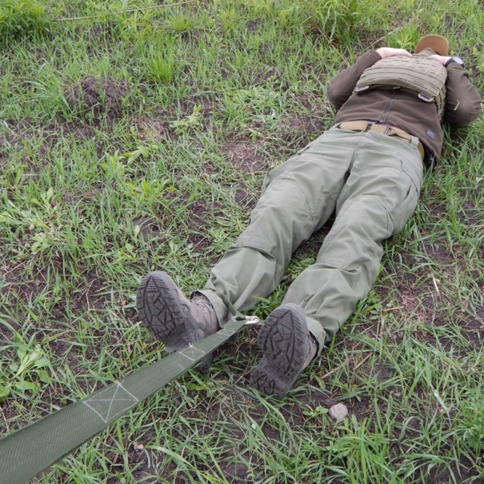 Стропа евакуаційна в чохлі, довжина 6,9 м, ширина 4 см, піксель - Зображення 5