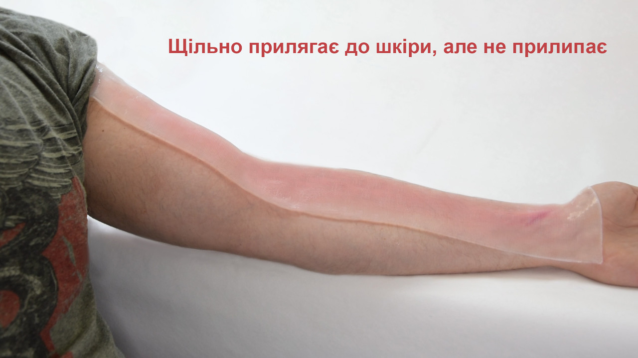 Пов'язка гелева стерильна протиопікова GELENORM™, 10 х 50 см, №1 - Зображення 3